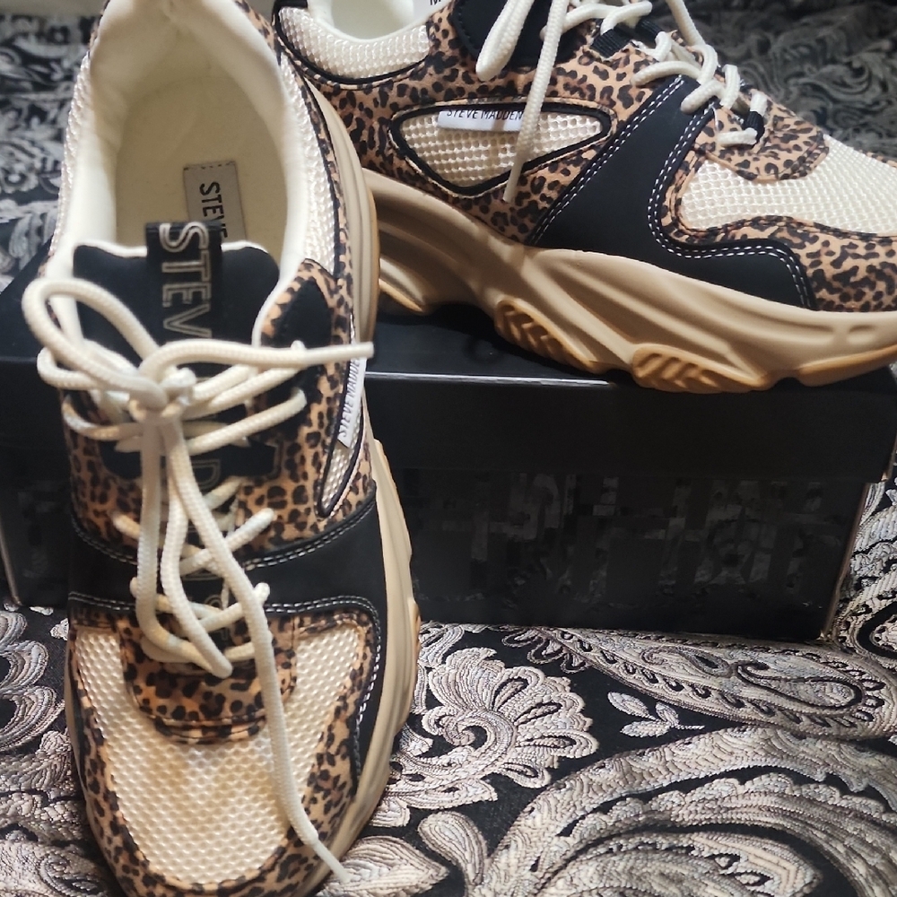 Steve Madden Leopard Print Women's Sneakers